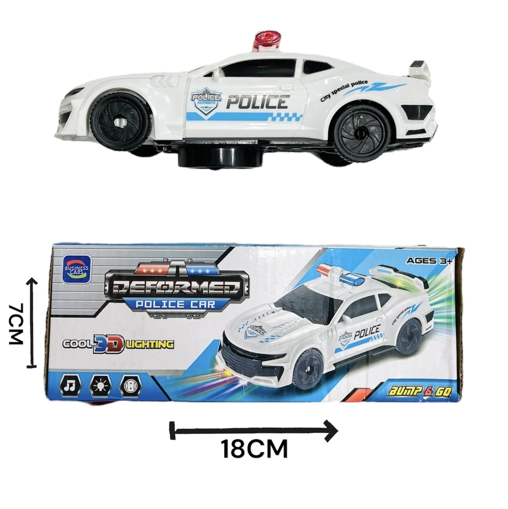 709829 AUTO TRANSFORMERS POLICIA BLANCO 360188