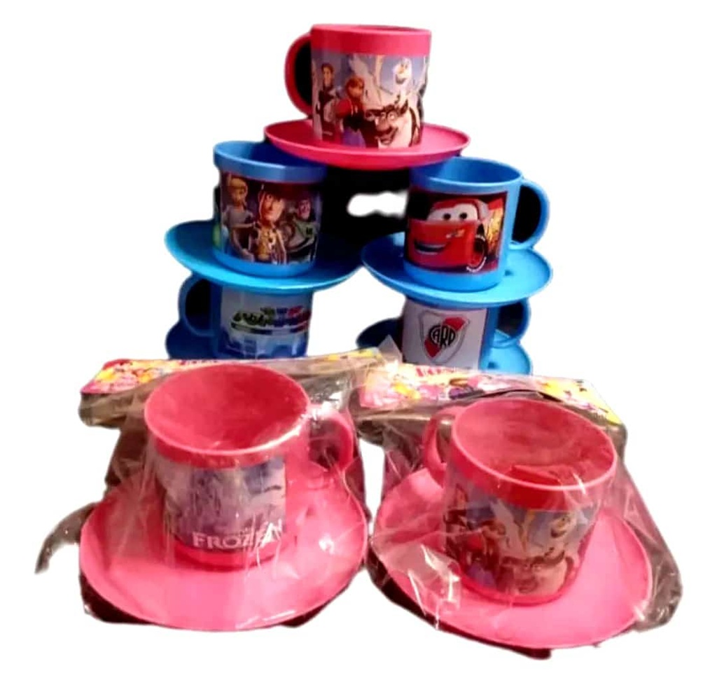 TAZA C/PLATO INFANTIL