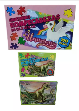 JUEGO DE MESA ROMPECABEZAS X150 PCS EN CAJA