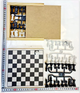 JUEGO AJEDREZ EN CAJA