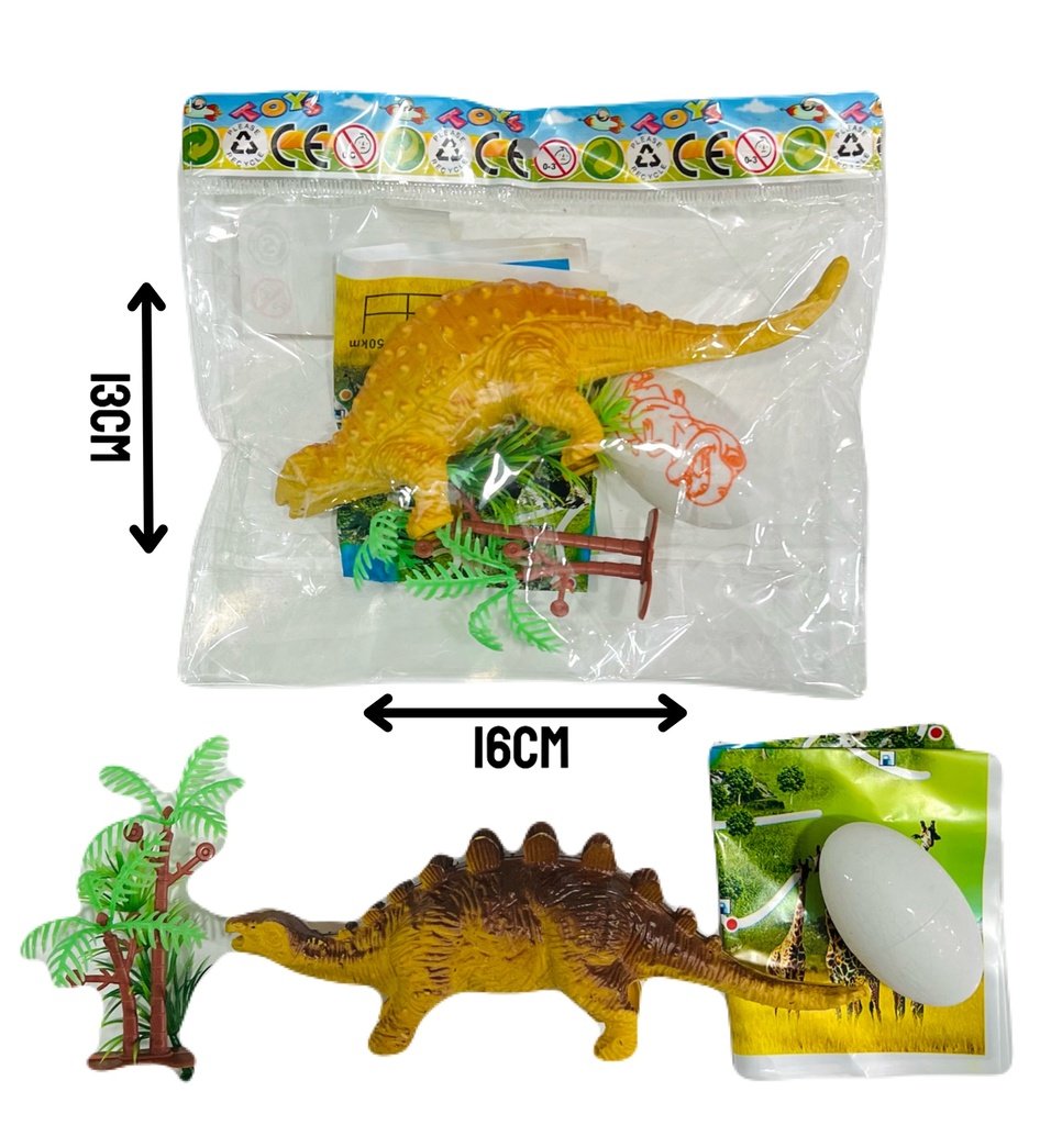 370559 DINOSAURIO CON HUEVO EN BOLSA HW22103722 037228