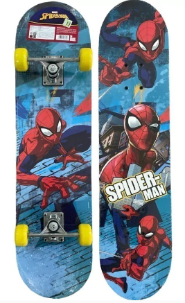 12008 MEGA SKATE SPIDERMAN 79CM X20CM (BX12)