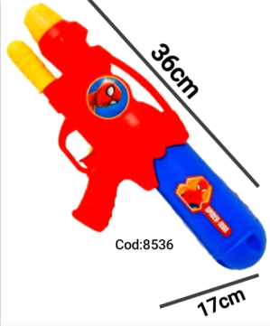 PISTOLA DE AGUA 36X6,5X17CM 8536