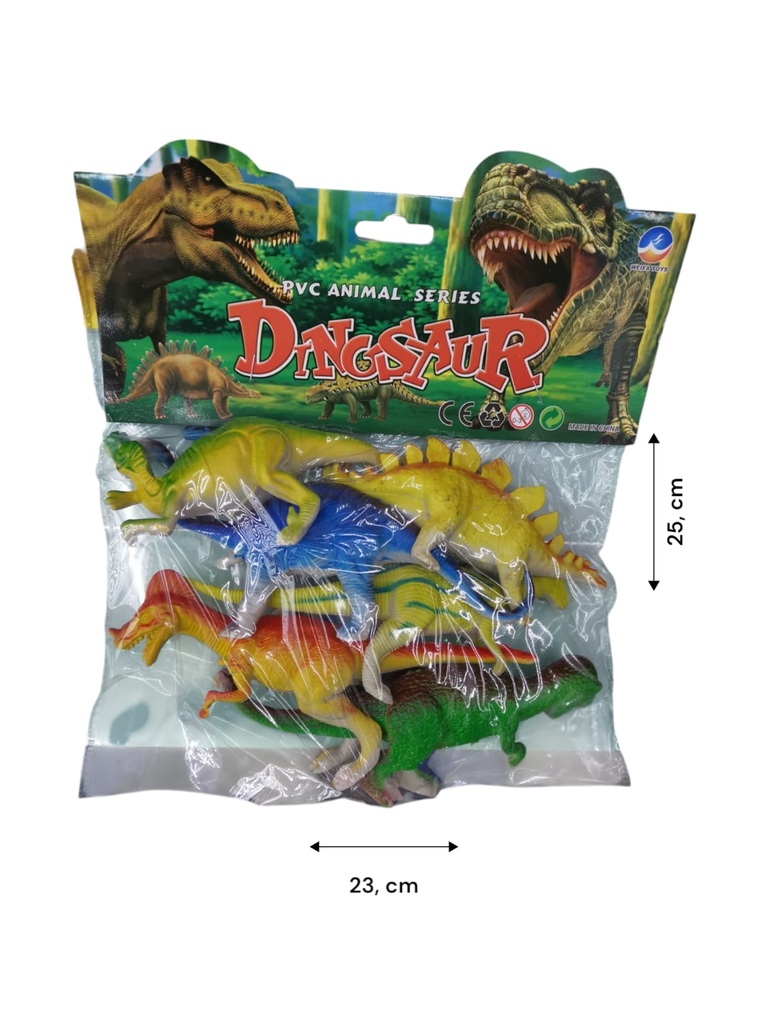 510152 SET DINOSAURIO BOLSA