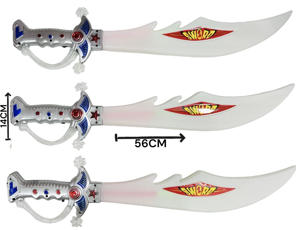 ESPADA C/LUZ Y SONIDO BOLSA 360157/101587