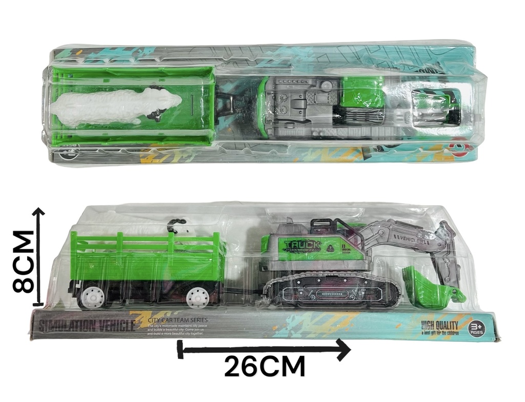 197725 TRACTOR CON ANIMAL EN BURBUJA 370286