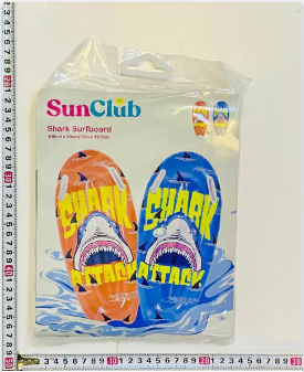 31909/35017 TABLA DE SURF DECO TIBURON 100X50CM 667180