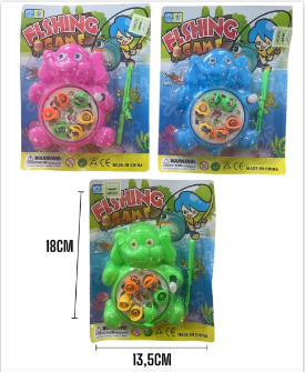 JUEGO DE PESCA ELEFANTE 14X2X18CM 611891/733359