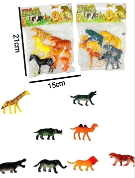 142677 ANIMAL GOMA X6 EN BOLSA 360270