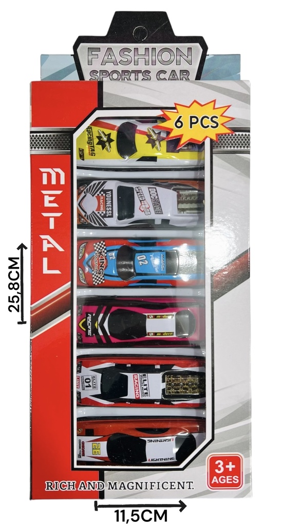 AUTO X6 EN CAJA HWA1130484/611227/304848
