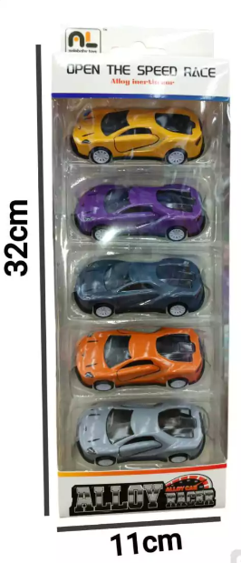 SET X5 AUTOS ALLOY RACER 434536
