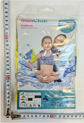 32131/667210 BRACITOS INFLABLE BALLENA 23X22CM