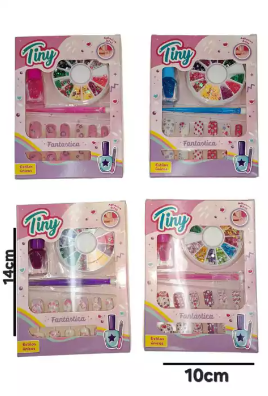SET DE UÑAS TINY FASHION 14X10,5X2CM 53824/003996