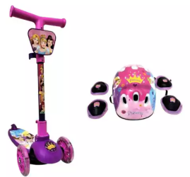 12213 MONOPATIN PRINCESA CON CASCO