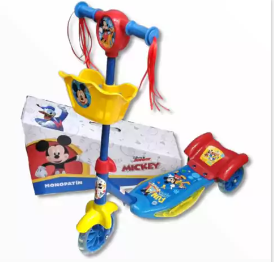 12014 MONOPATIN MICKEY CON LUZ Y SONIDO 014312