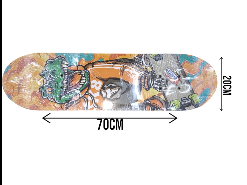 SKATE GO SPEED STREET DISEÑOS MIX 10102 70x20CM
