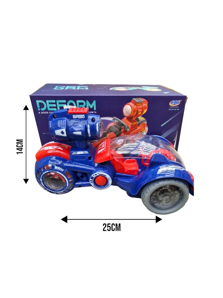 AUTO C/LUZ Y SONIDO A PILA 610917