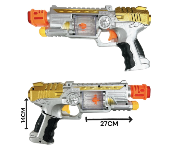 PISTOLA LUZ Y SONIDO 510413/370647