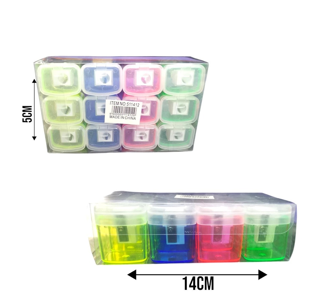 SACAPUNTAS C/TAMBOR X12U 511412
