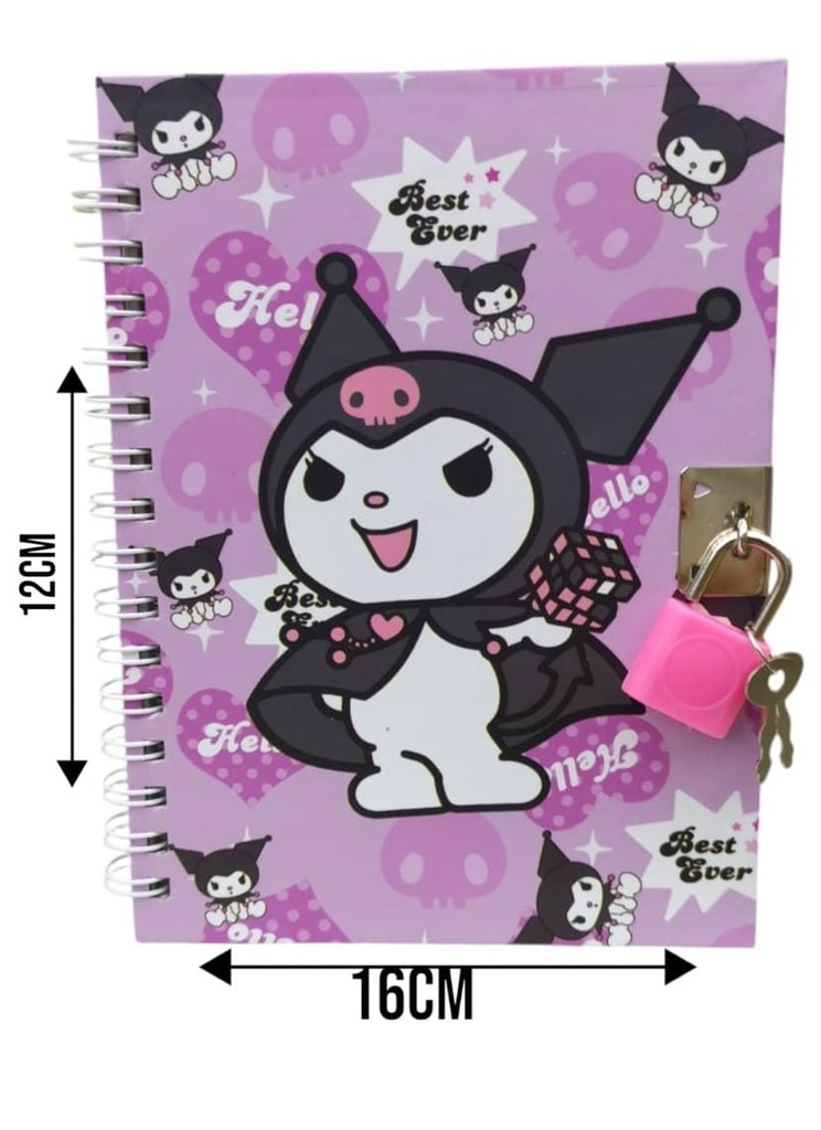 DIARIO KUROMI 6966-20