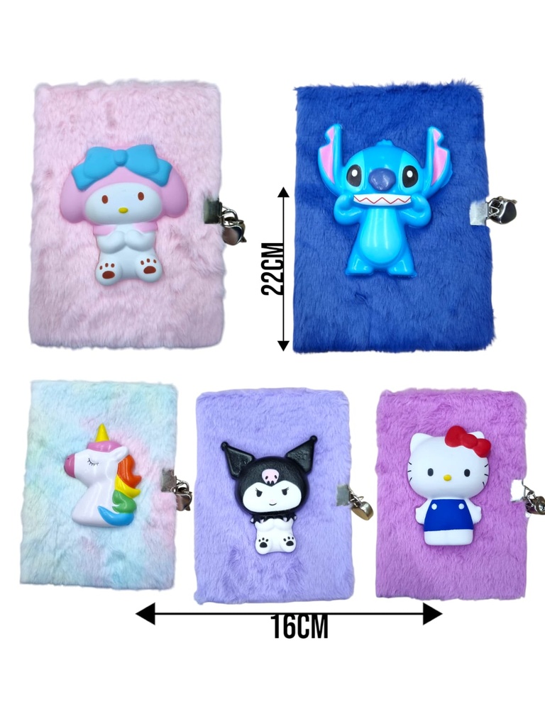 DIARIO PELUCHE FR-2421
