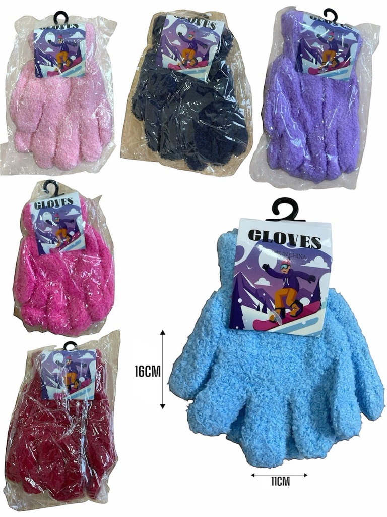 GUANTE INVIERNO TOALLA NIÑO SAA012/SAA013