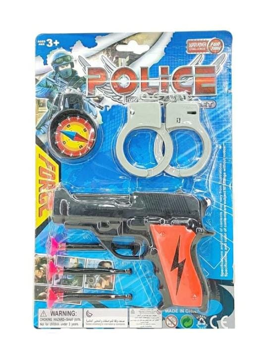 BL SET POLICIA C/ARMA Y ESPOSAS NL3025_414 163295