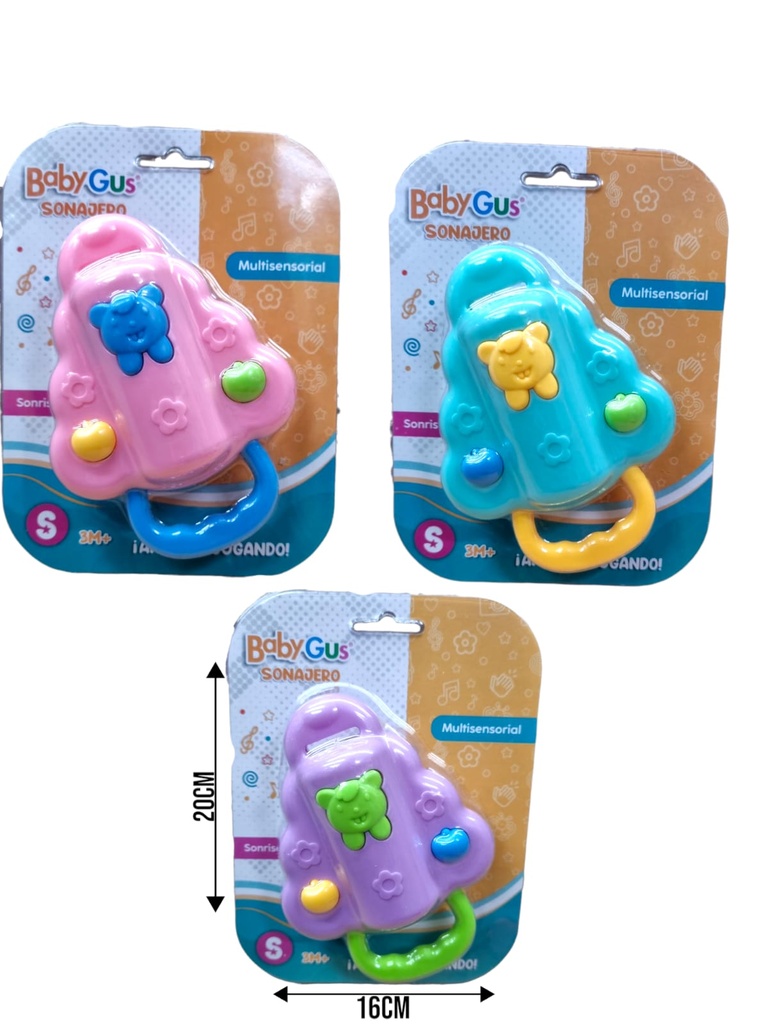 SONAJERO BABY GUS 55185