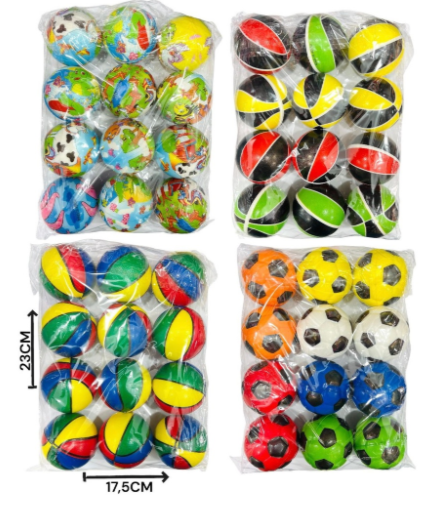 PELOTA ANTIESTRES CHICO X12 510576