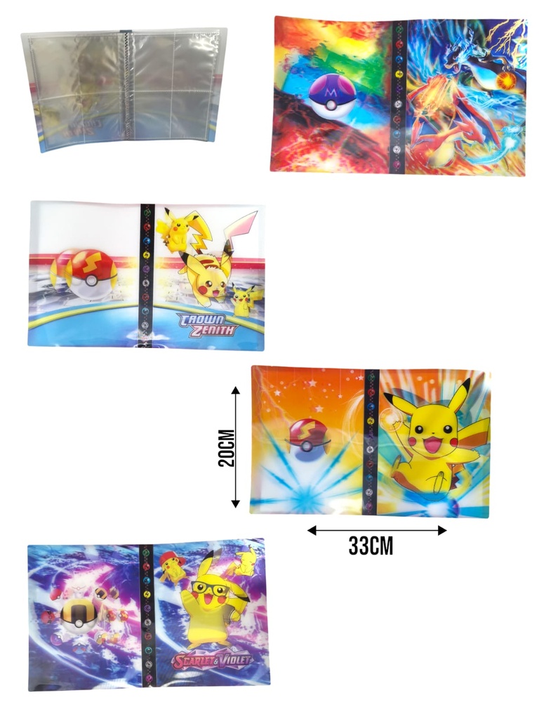 ALBUM PARA CARTAS DE POKEMON YY515-8