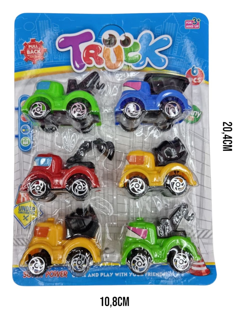 AUTO PULL BACK X6 611084