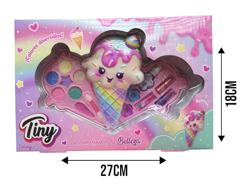 MAQUILLJE ARCOIRIS ICE CREM 3356