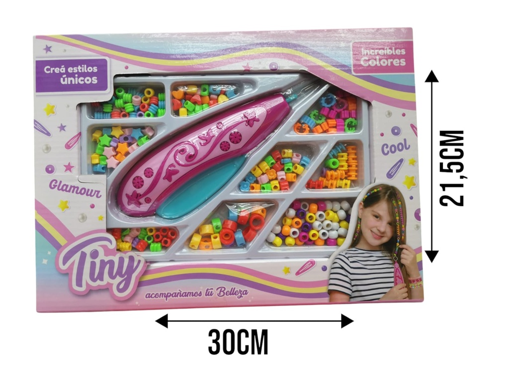 TRENZADOR CON SET DE BIJOUTERIE 53744