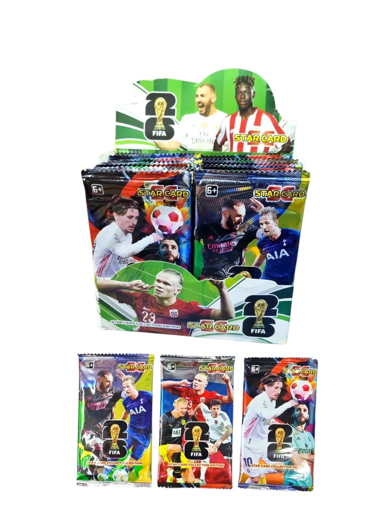 CARTAS FUTBOL SOBRE X36/BR618-2