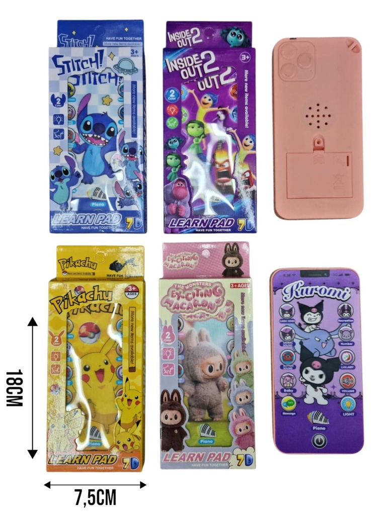 CELULAR C/ LUZ Y SONIDO 12024