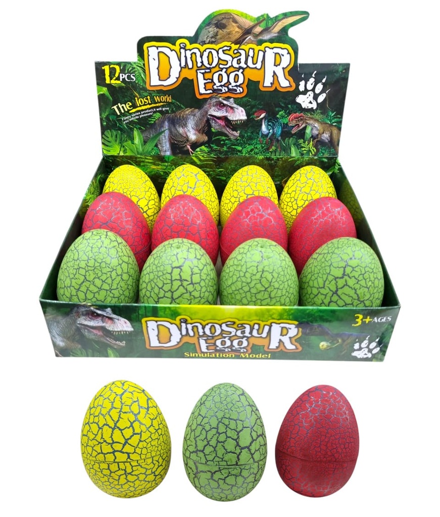 621690 HUEVO DE DINOSAURIO EN DISPALY X12