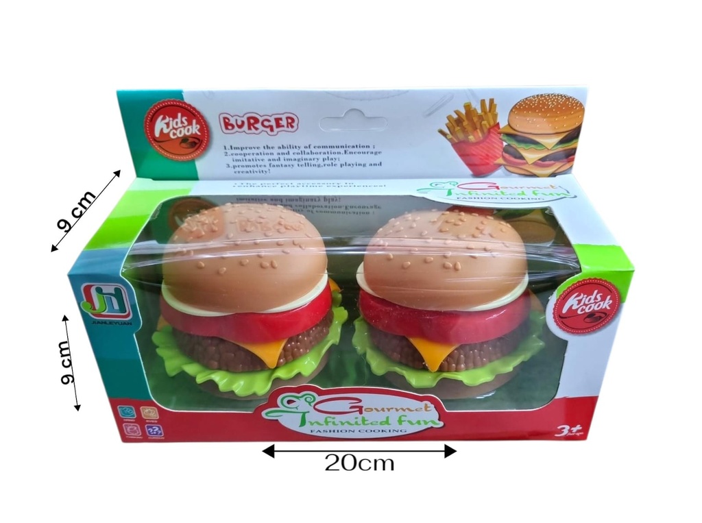 622137 SET HAMBURGUESA
