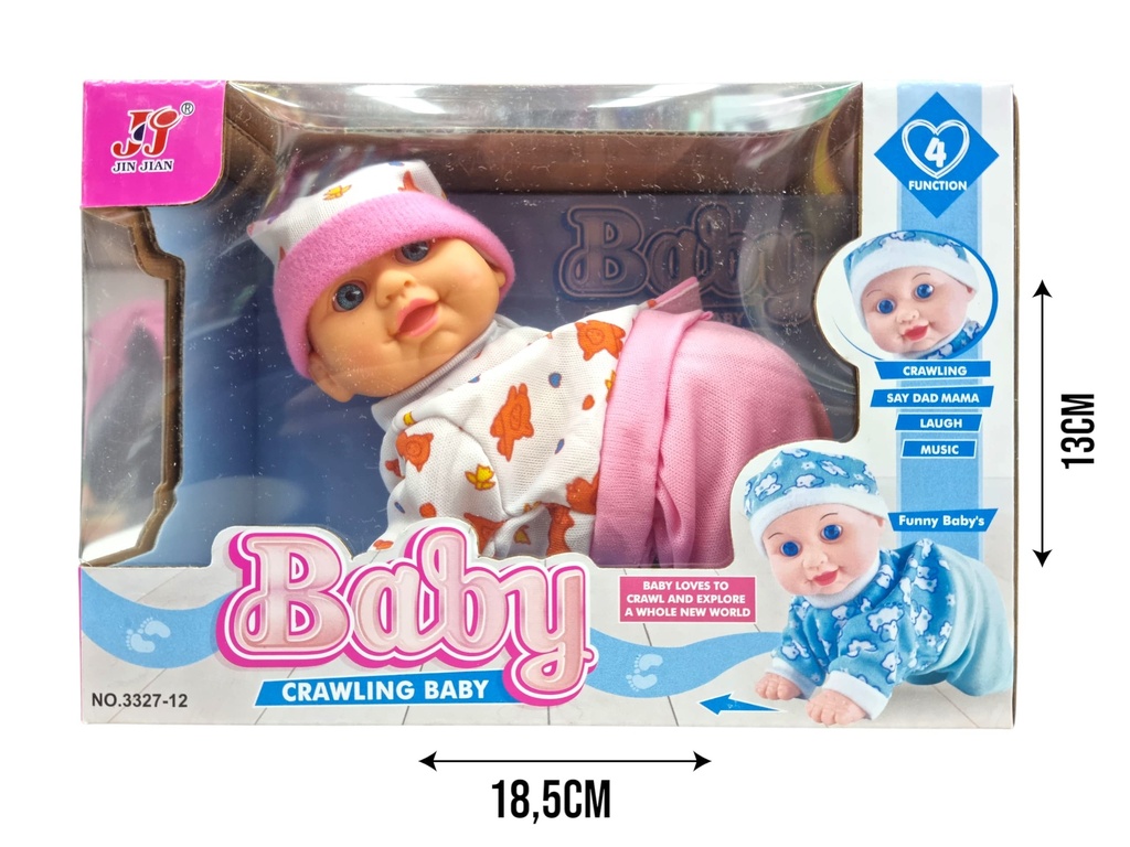 621854 BEBE GATEA CON SONIDO