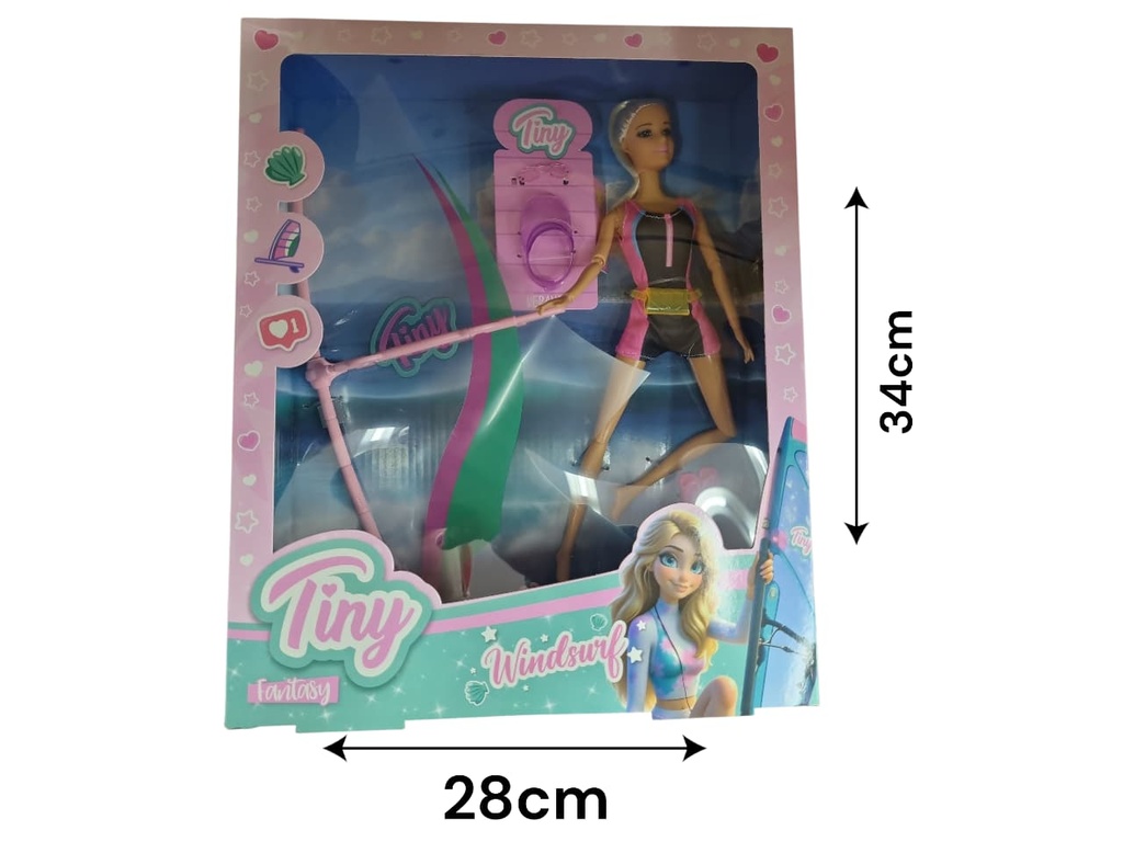 55865 MUÑECA TINY WINDSURF