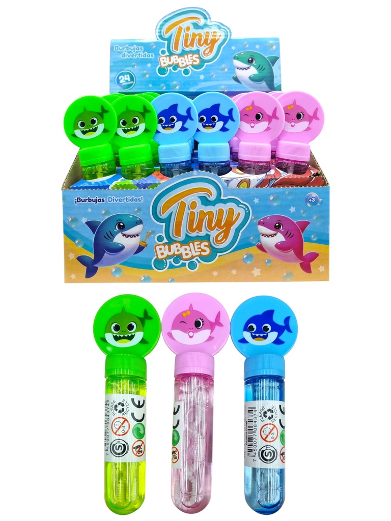 54634 BURBUJERO TIBURONCITO DISPLAY