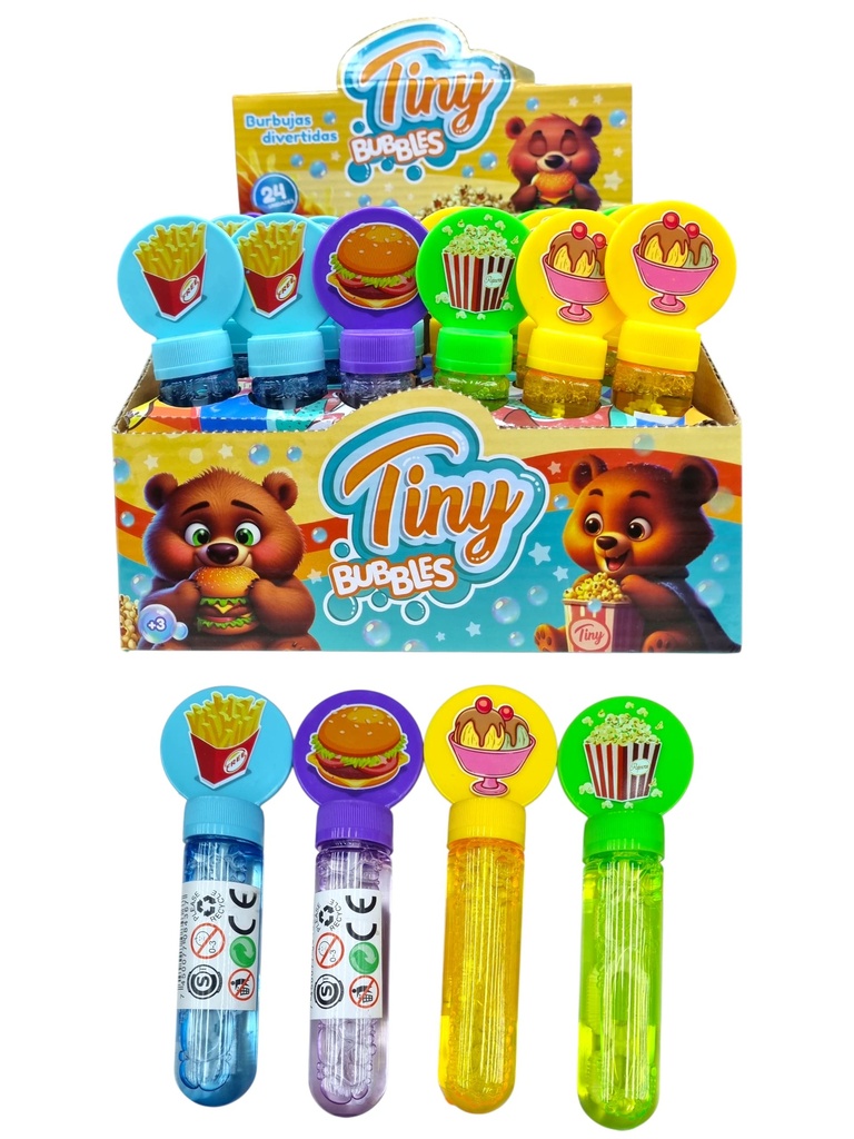 54635 BURBUJERO COMIDA DISPLAY X24