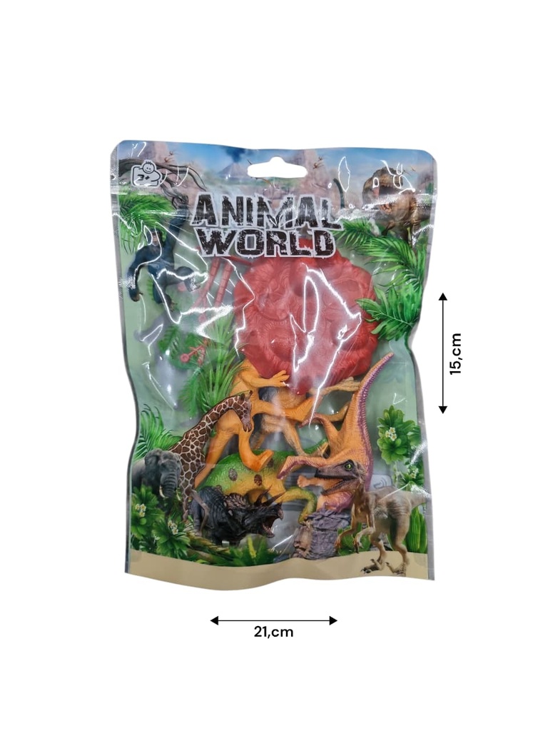 621693 SET DINO X5 EN BLISTER