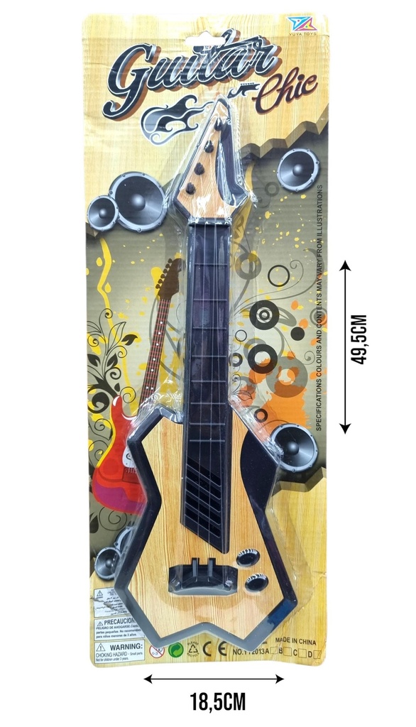 623069 GUITARRA EN BLISTER