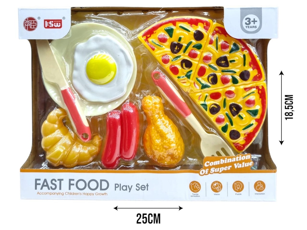622159 SET DE COCINA FAST FOOD EN CAJA