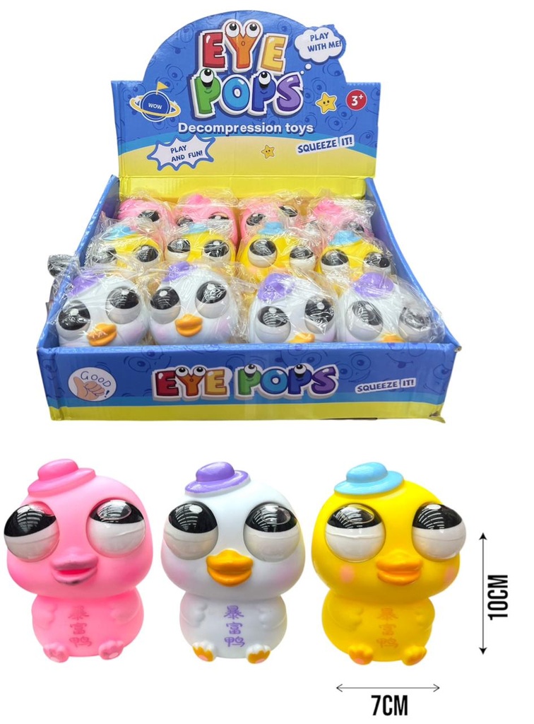 623149 SQUISHY PATO OJON