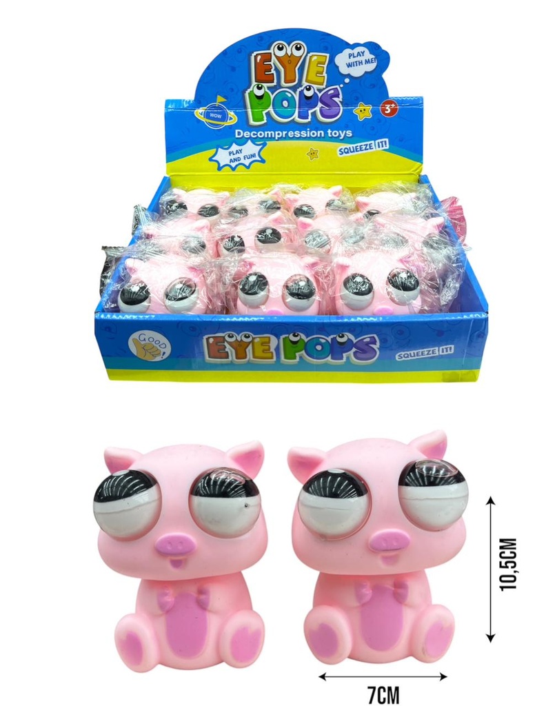 623146 SQUISHY CERDO OJON