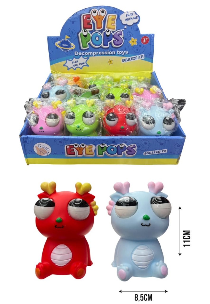 623145 SQUISHY ANIMALITO OJON