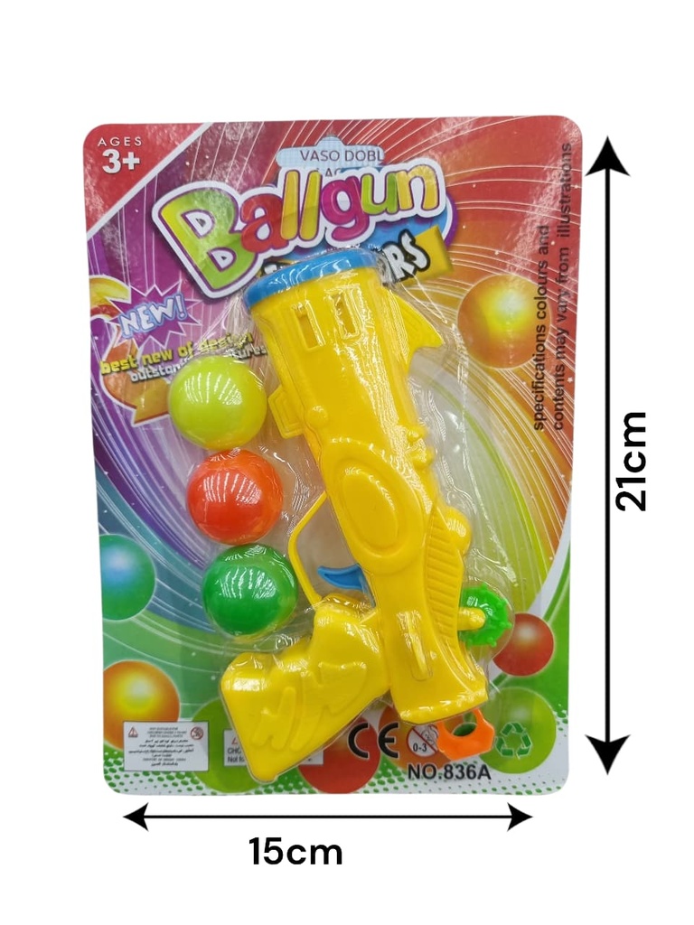 622721 PISTOLA LANZA PELOTA
