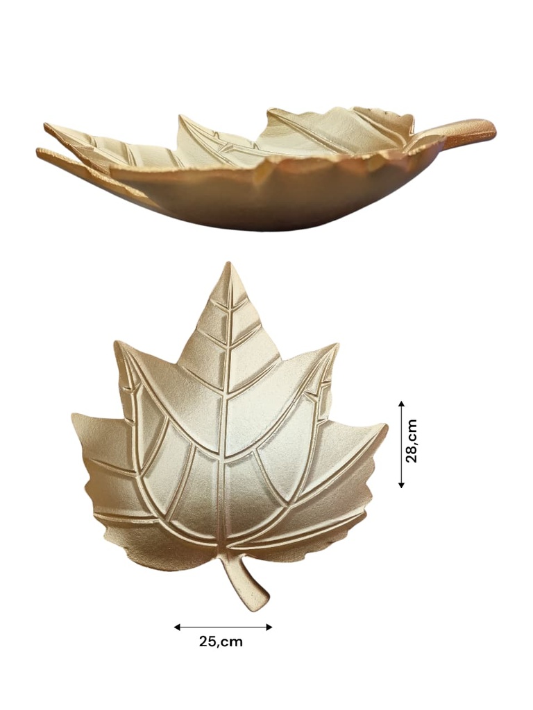 512150 BANDEJA DORADA OTOÑO