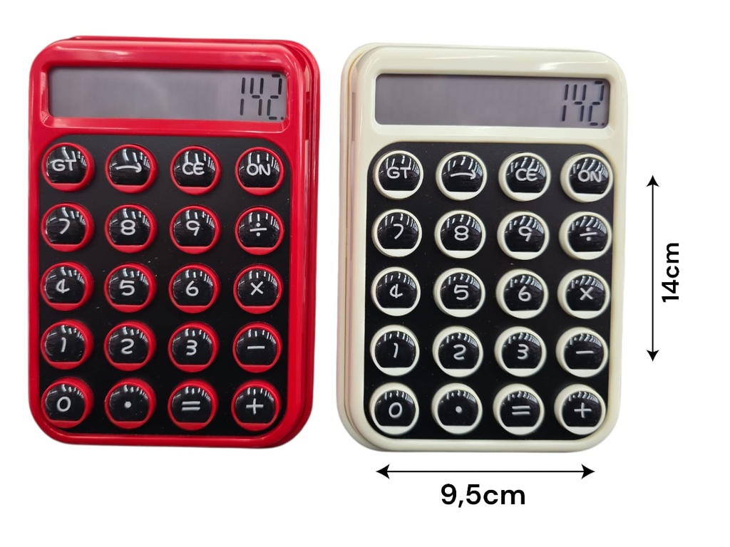 512227 CALCULADORA BOTON NEGRO